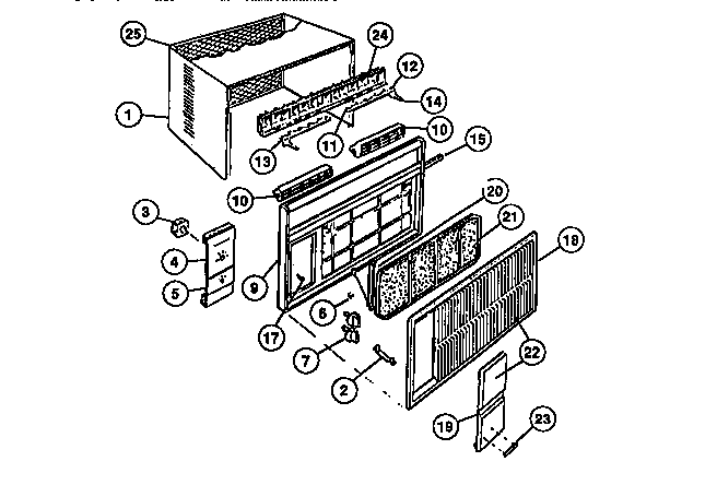 Cabinet front & wrapper