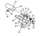 Frigidaire DG8800PW1 gas  valve, burner  assembly, sensor diagram