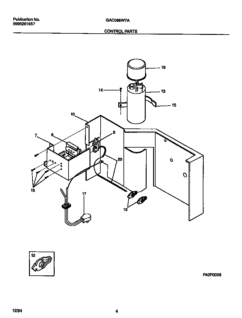 Control parts