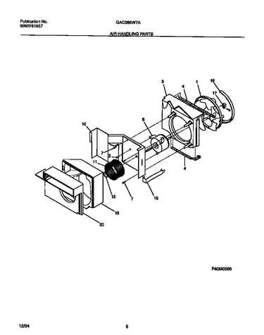 Air handling parts
