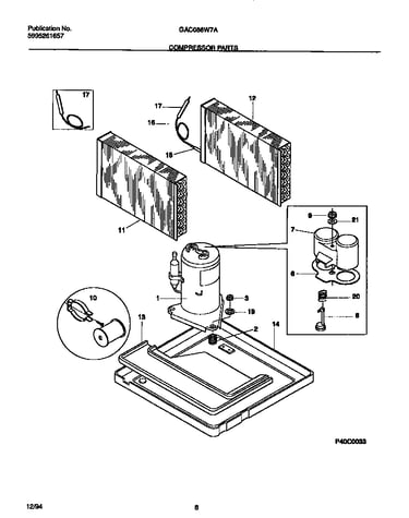 Compressor parts