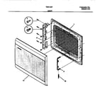 Tappan TMS134T1G2 door diagram