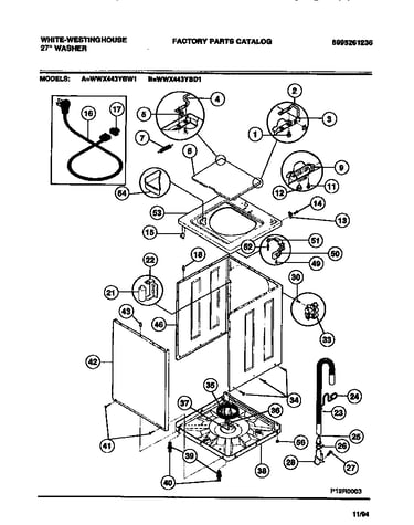 Cabinet, top panel, base