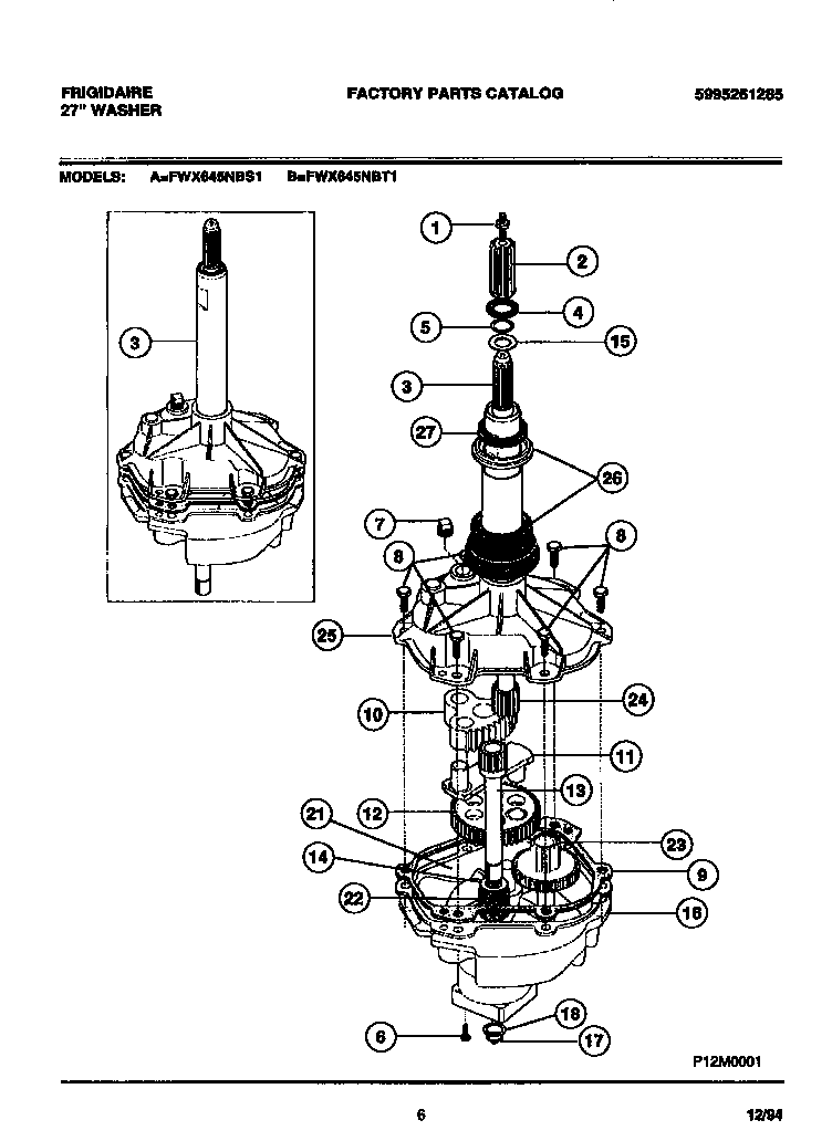 WASHER MECHANISM