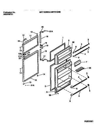 Door section