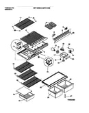 Shelves, controls, divider, mullion