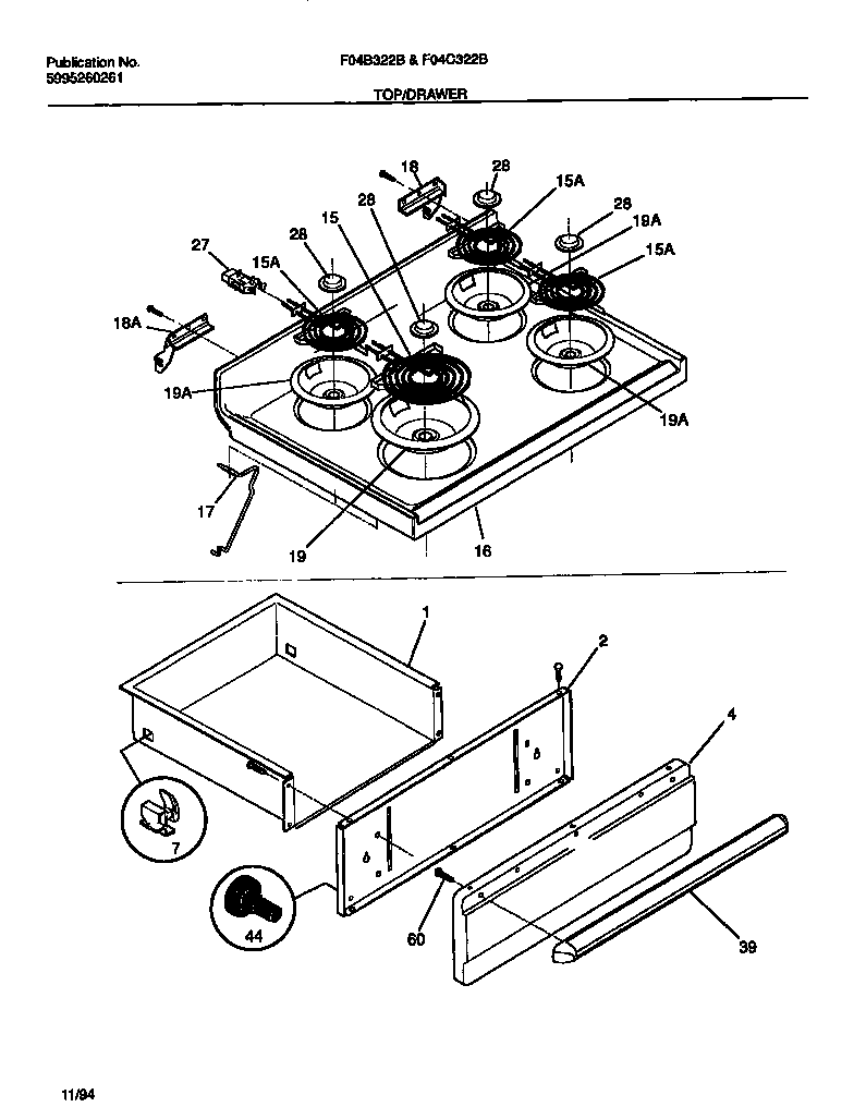 Top/drawer