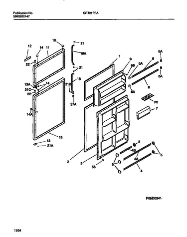 Door section
