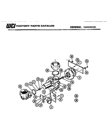 Main motor assembly