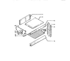 Tappan 56-8474-10-05 vent/trim/supports diagram