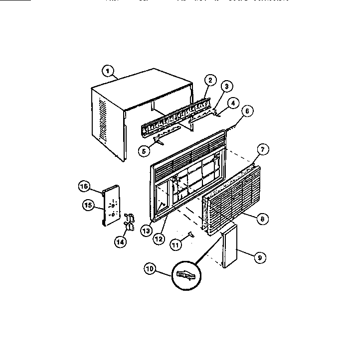 Cabinet, front, wrapper
