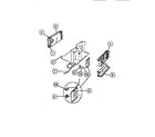 White-Westinghouse AC057N7A1 control parts diagram