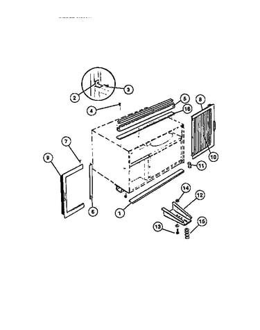 Window mounting parts