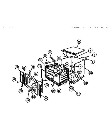 Oven liner, panels