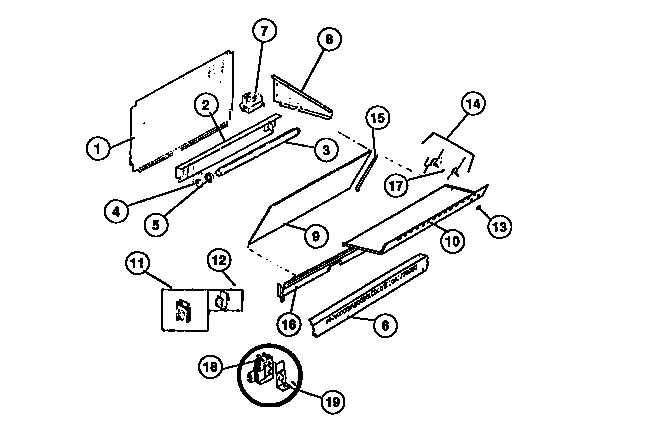 Splasher parts