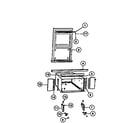 Frigidaire AR18NS5N1 window mounting parts diagram