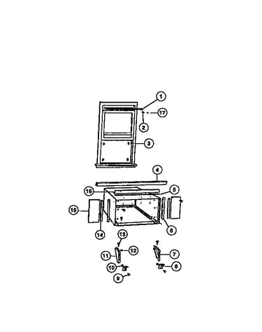 Window mounting parts