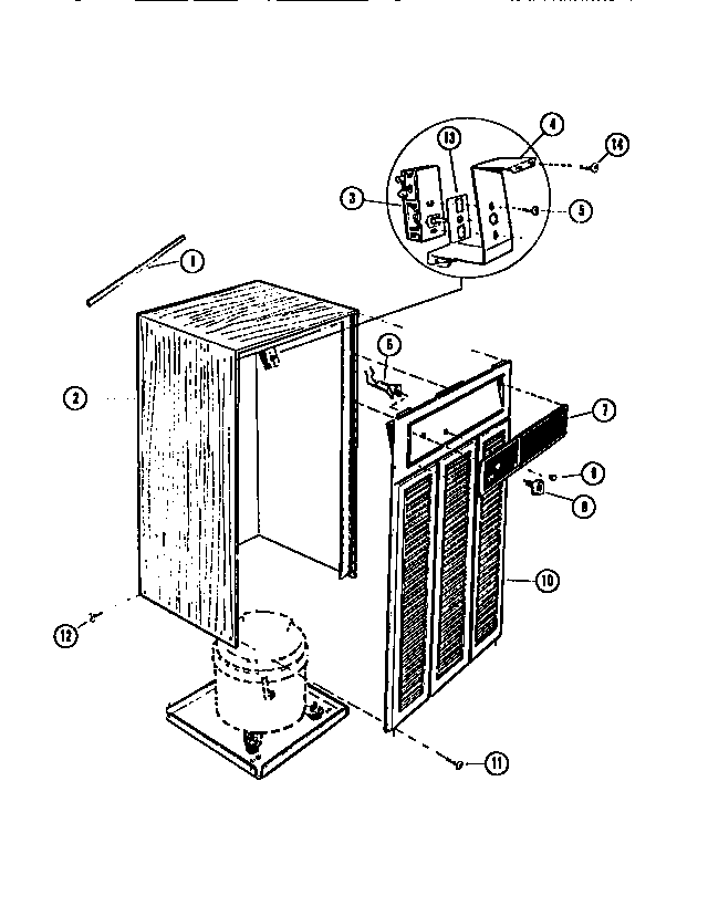 CABINET & CONTROL PARTS