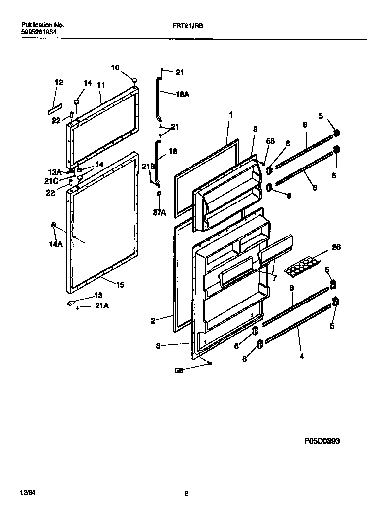 Food and freezer doors