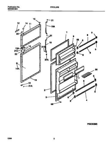 Food and freezer doors