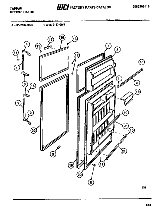 Door section