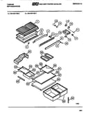 Shelves, controls, divider, mullion