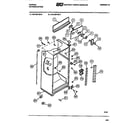 Tappan 95-2187-00-06 cabinet w/fan assembly diagram