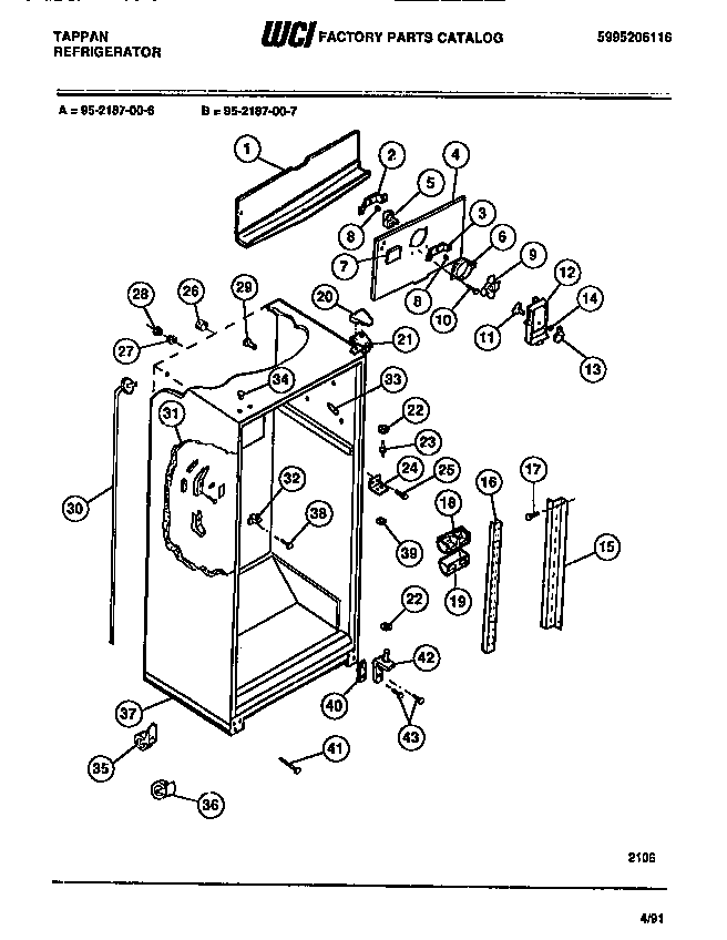 Cabinet w/fan assembly