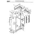 Universal/Multiflex (Frigidaire) MRT21PNBW1 cabinet diagram
