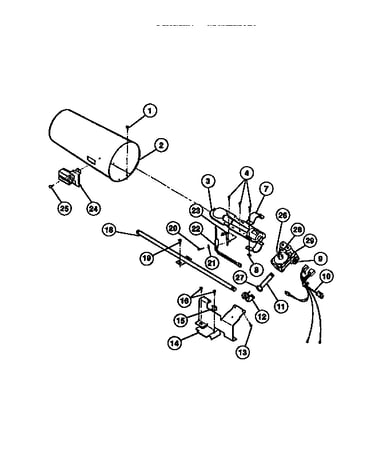 Gas valve, burner assembly, sensor