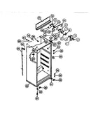 Cabinet w/ fan assembly