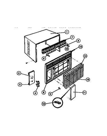 Cabinet front & wrapper