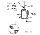 White-Westinghouse AC054L7A1 compressor diagram