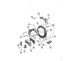 Frigidaire WF2000DW1 counterweight section diagram