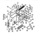 Frigidaire REM638BDW5 microwave oven liner diagram