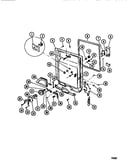 Inner door panel, detergent dispenser
