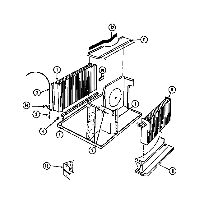 Condenser, evaporator
