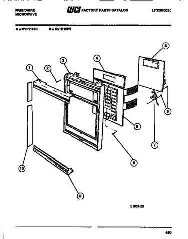 Electrical controls, panel, trim