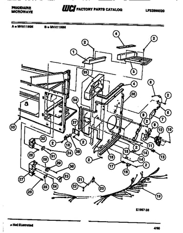 Air duct/fan motor
