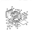 Frigidaire REM77BL4 microwave diagram