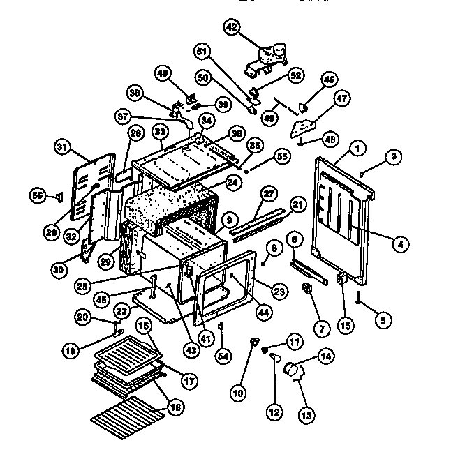 OVEN LINER, SIDE PANELS