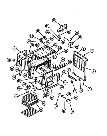 Oven liner, side panels