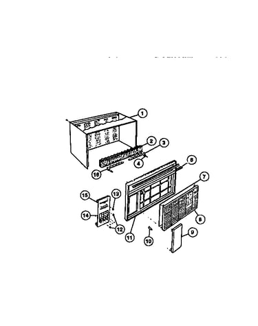 Cabinet front & wrapper