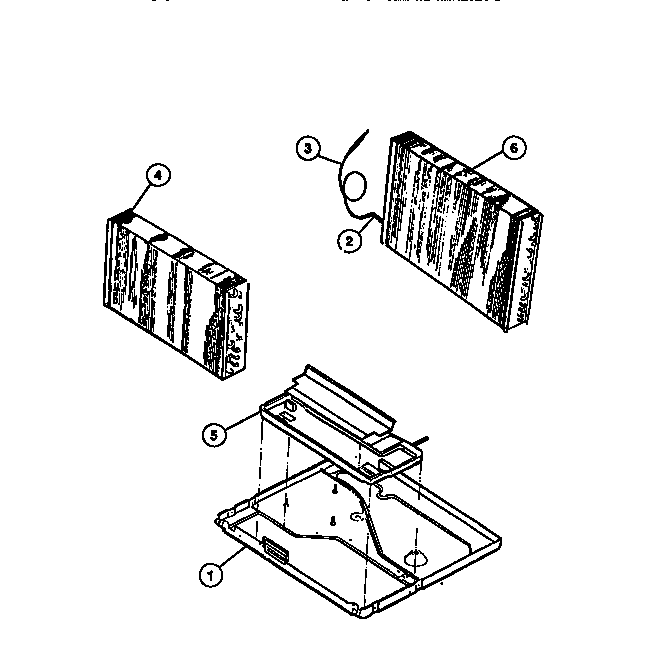 EVAPORATOR, CONDENSER, BASE, EVAPORATOR TRAY