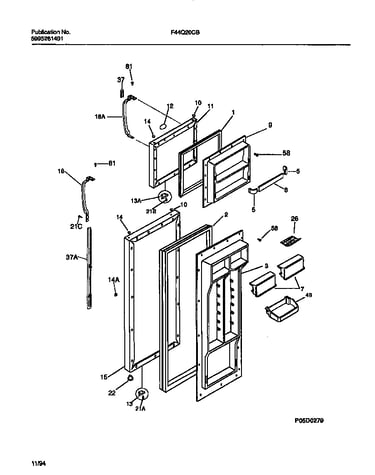 Food and freezer doors