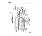 Frigidaire F44NH22BW0 door section diagram