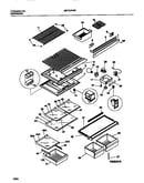 Shelves, controls, divider, mullion