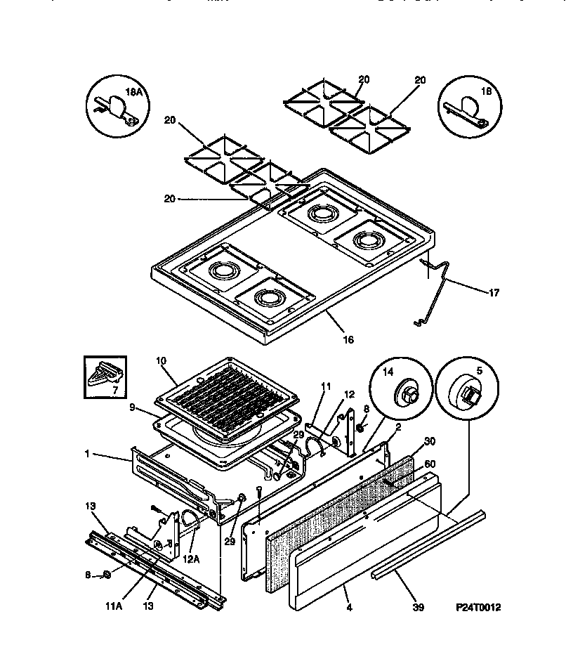 Top, drawer