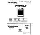 Tappan 30-2761-23-06 cover diagram