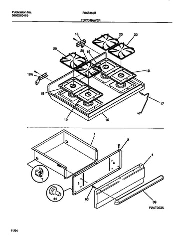 Top/drawer